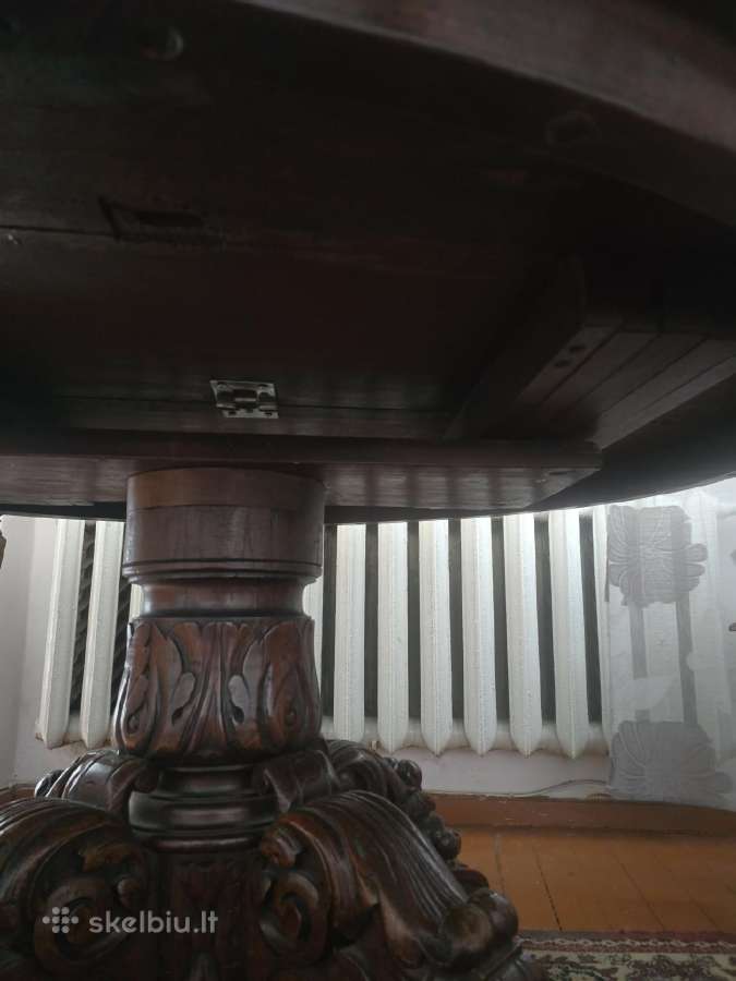Masyvaus medžio valgomojo komplektas - nuotraukos Nr. 6