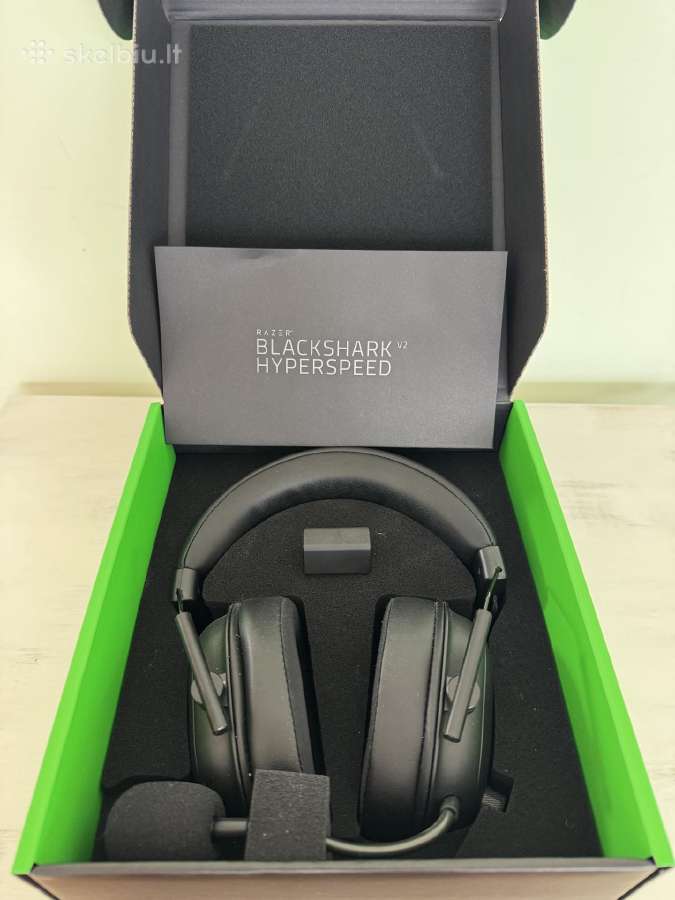 Razer blackshark v2 hyperspeed ausinės