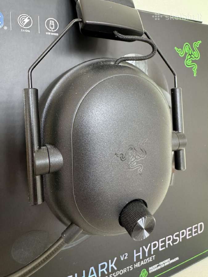 Razer blackshark v2 hyperspeed ausinės - nuotraukos Nr. 7