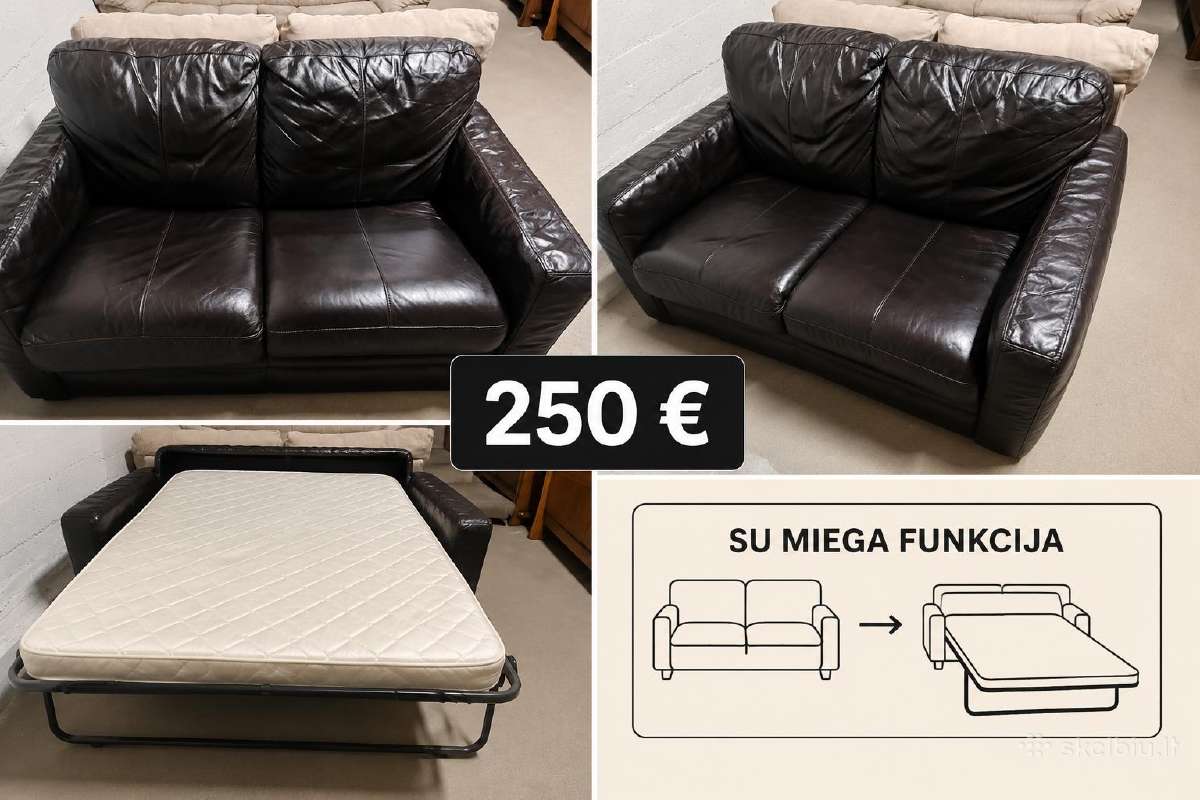 Dvivietis miegamas fotelis