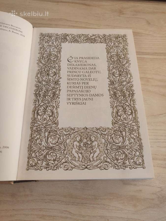 Dekameronas - Giovanni Boccaccio - nuotraukos Nr. 2