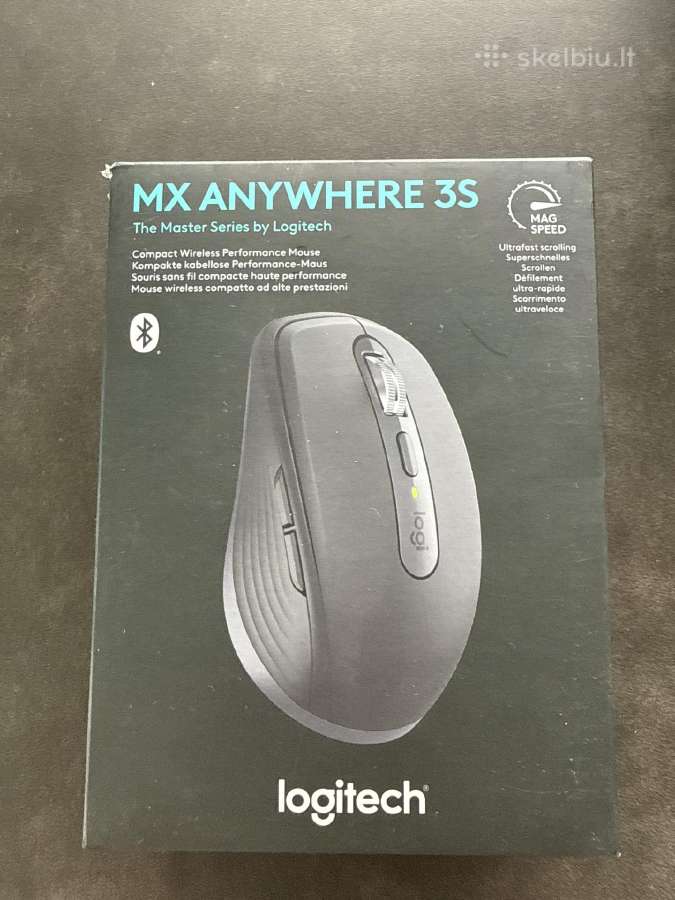 Belaidė pelė Logitech Mx Anywhere 3s