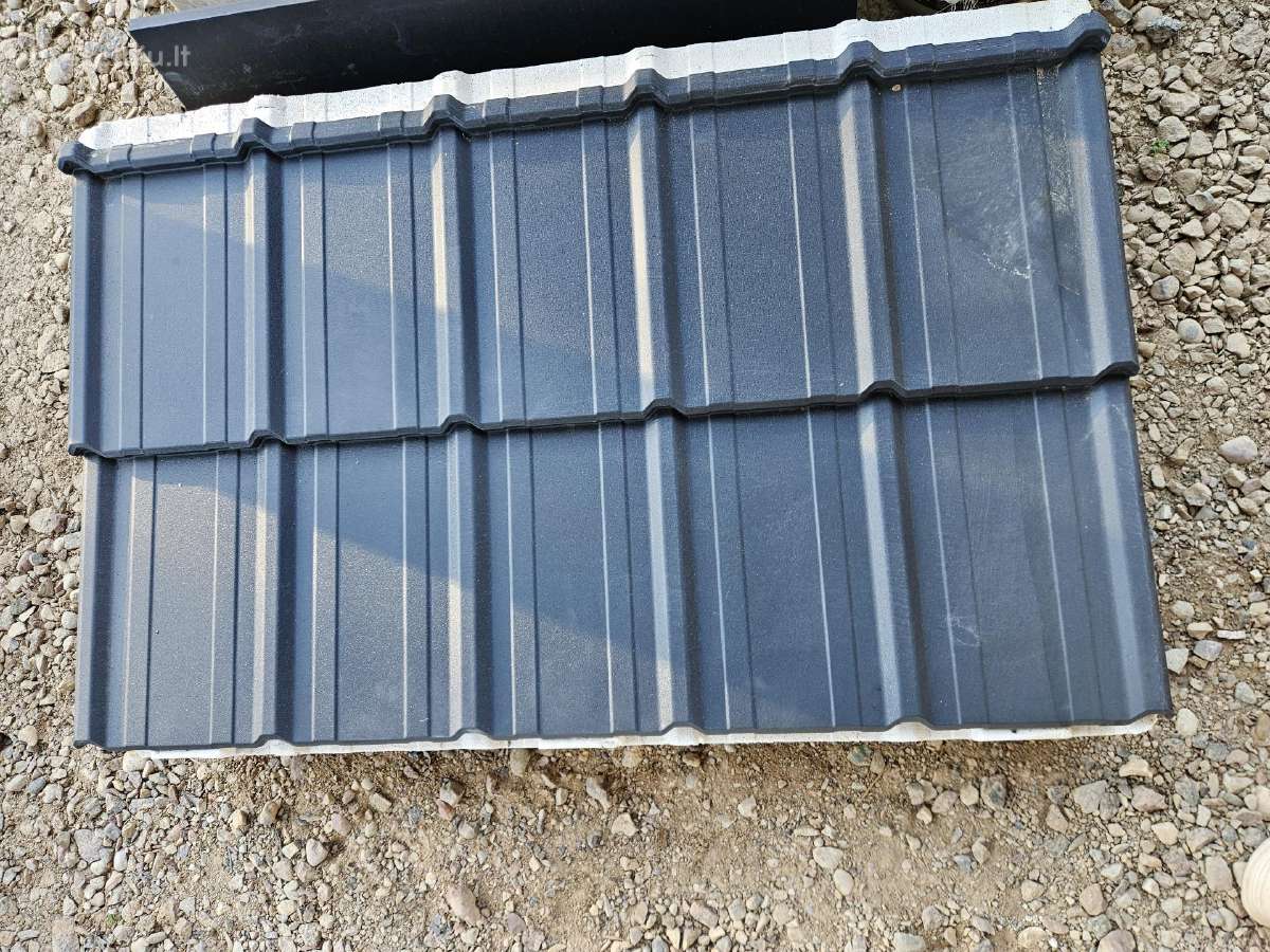 Modulinės plieninės stogo čerpės Budmat Como - nuotraukos Nr. 3