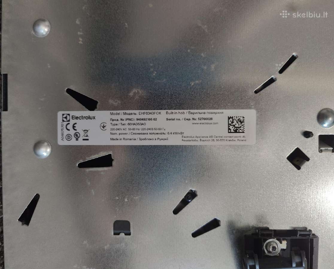 Electrolux kaitlentė - nuotraukos Nr. 6