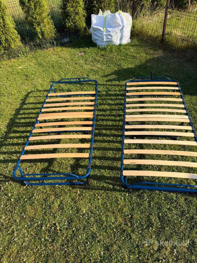 Ikea svečių lovos 80x190 cm – 2 vnt. (be čiužinių) - nuotraukos Nr. 4