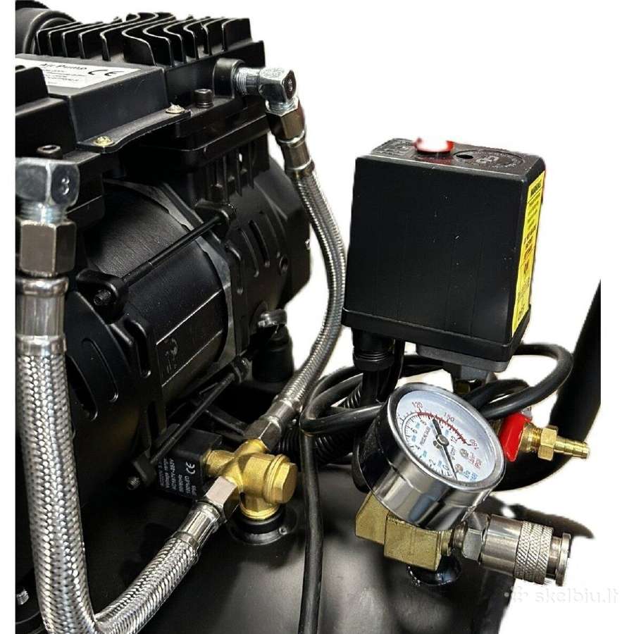 Oro kompresorius betepalinis 50l 420l/min 8bar - nuotraukos Nr. 4