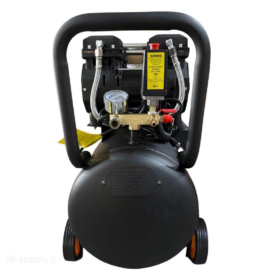 Oro kompresorius betepalinis 50l 420l/min 8bar - nuotraukos Nr. 5
