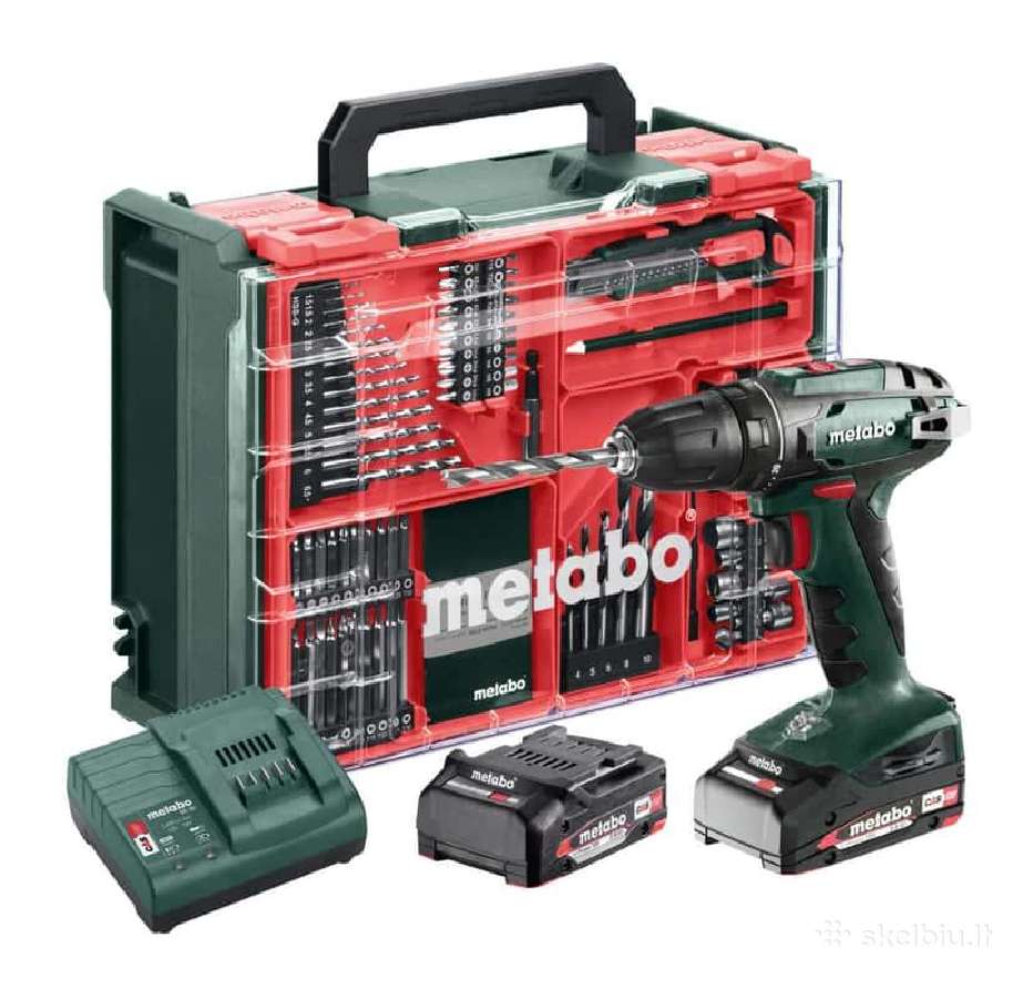 Metabo suktuvas Bs 18 komplektas