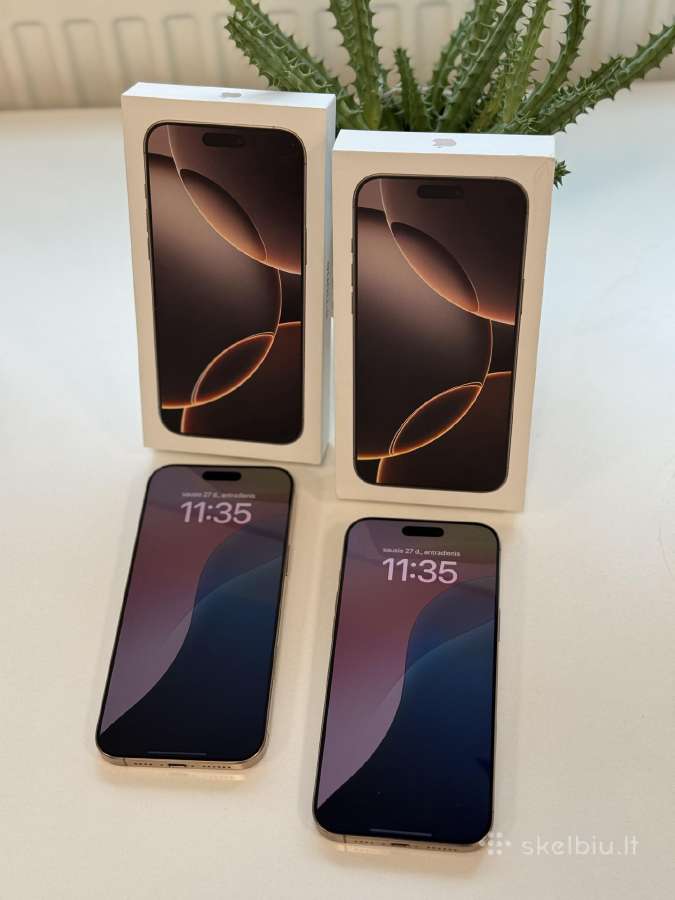 Ekspoziciniai Apple iPhone 16 Pro Max 256gb