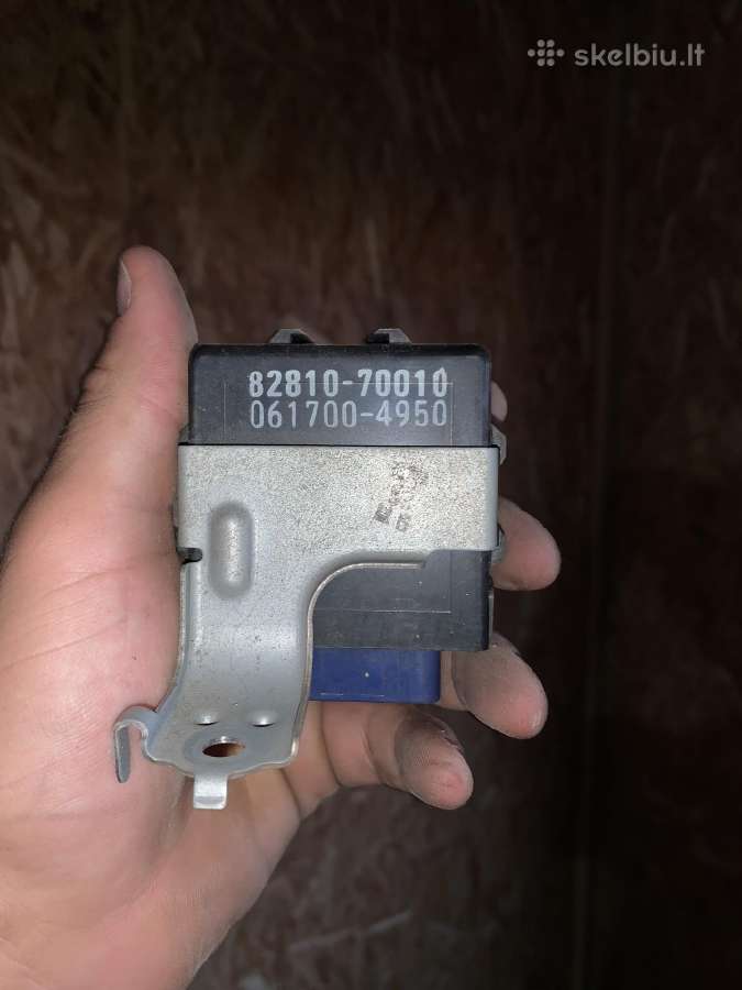 Dalys Toyota Aygo 2007 1.0 bendzinas su 1kr-b52 - nuotraukos Nr. 6