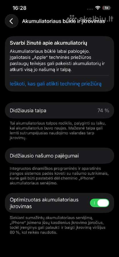 iPhone 13 256 GB - nuotraukos Nr. 6