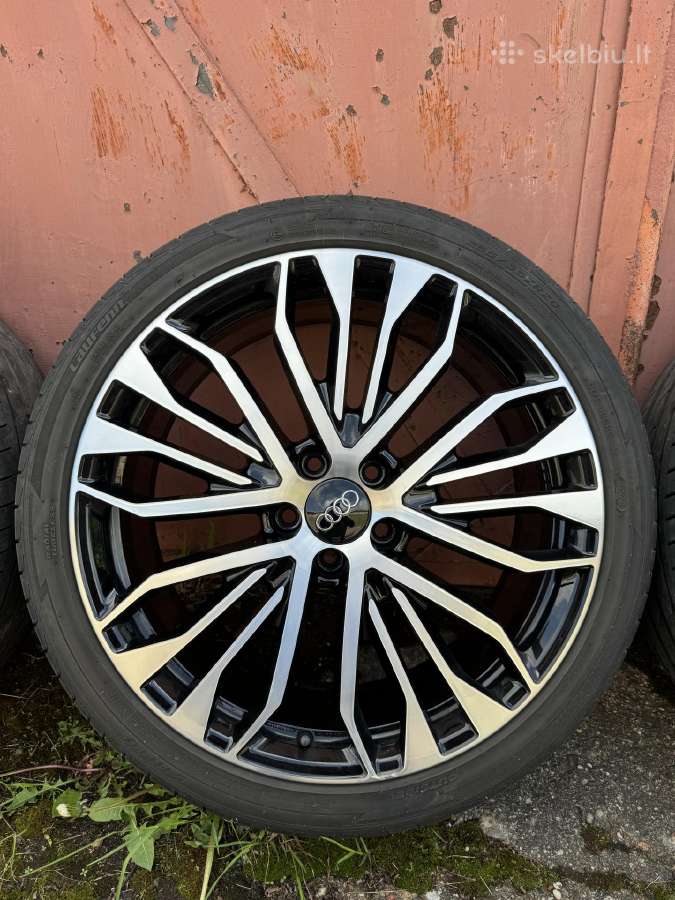 Audi A6 C7 R20 Oem ratlankiai 4g0601025be - nuotraukos Nr. 3