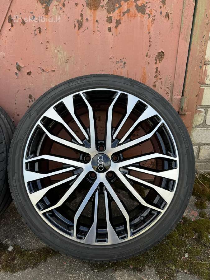 Audi A6 C7 R20 Oem ratlankiai 4g0601025be - nuotraukos Nr. 5