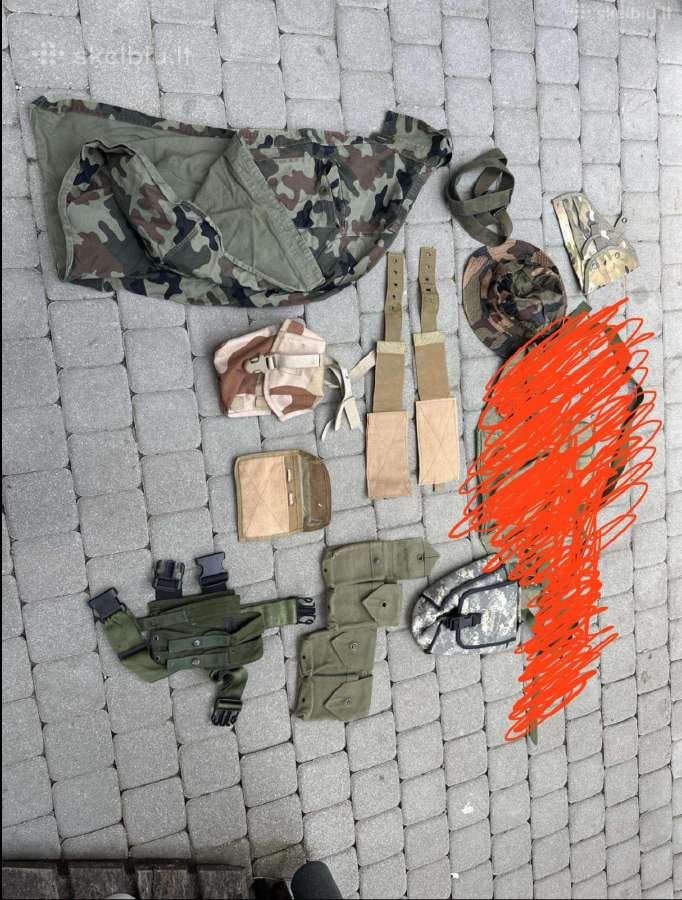 Airsoftas apranga/ aksesuarai - nuotraukos Nr. 2