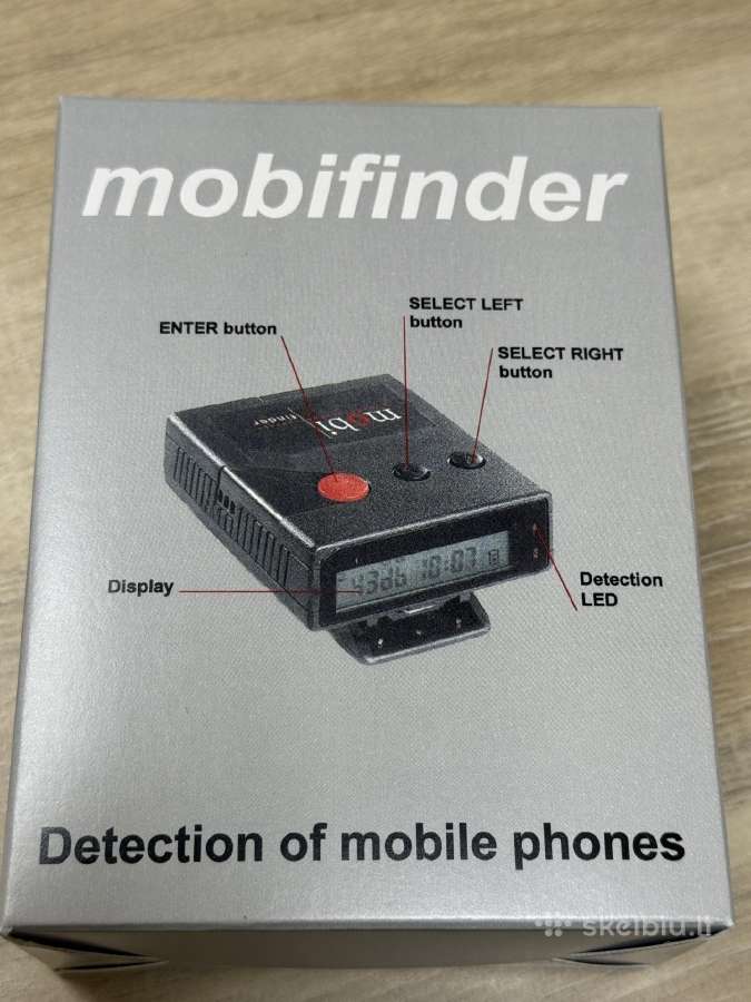 Mobifinder 5 Gsm/lte/5G detektorius 750eur - nuotraukos Nr. 5