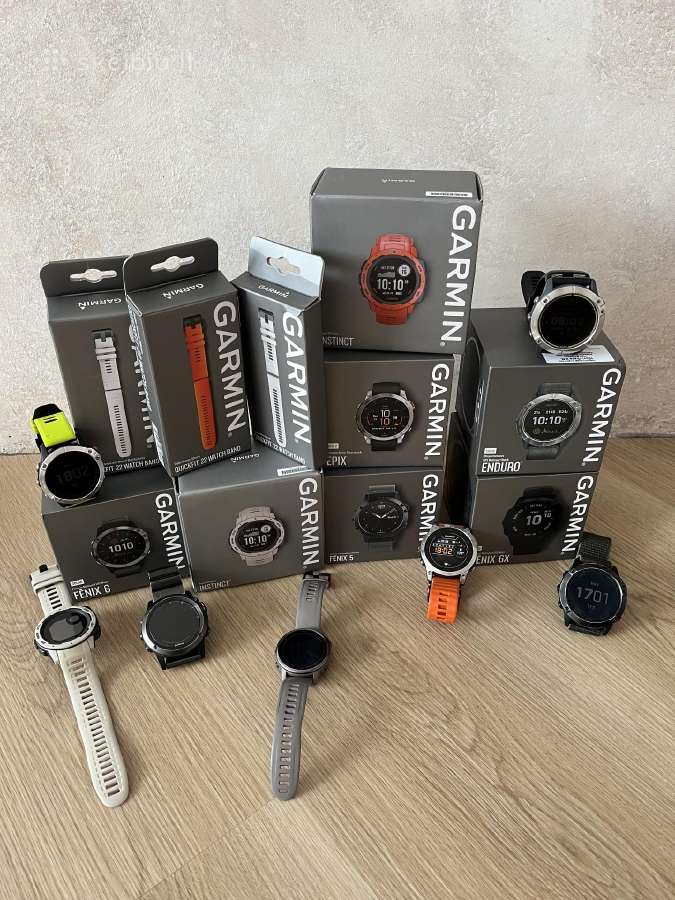 Garmin Fenix Epix Enduro Tactical GPS Laikrodžiai