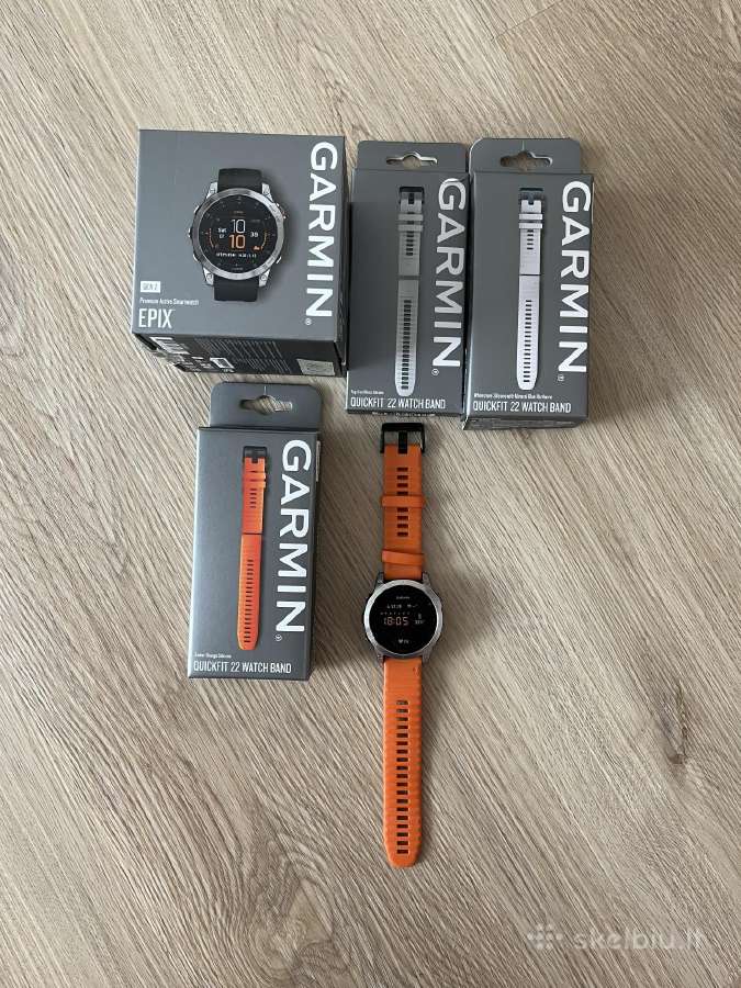 Garmin Fenix Epix Enduro Tactical GPS Laikrodžiai - nuotraukos Nr. 5