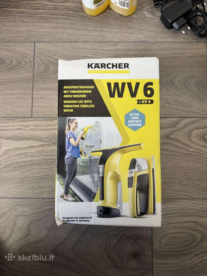 Karcher Wv6 + Kv4 langų valymo rinkinys - nuotraukos Nr. 5