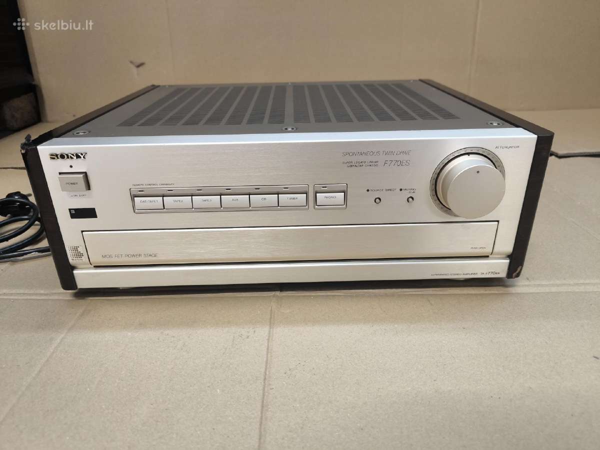Sony Ta-f770es Stiprintuvas