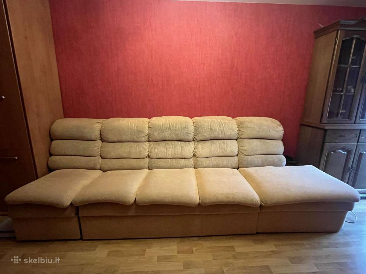 Minkštas svetainės kampas