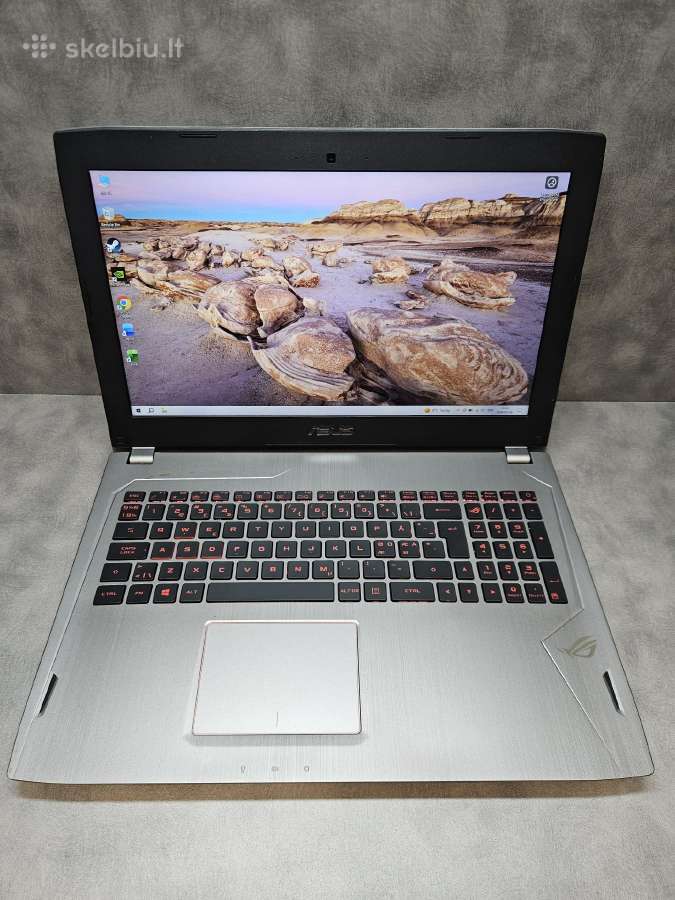 Asus Rog/15.6"/i7-7700hq/16r/512ssd/gtx 1070 8 GB
