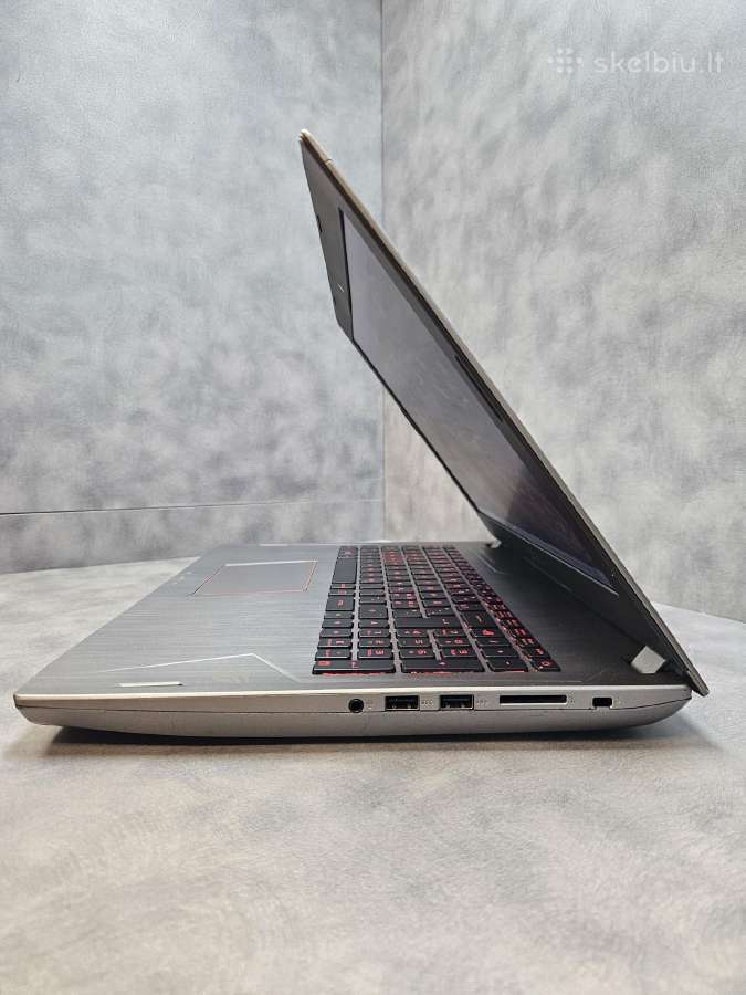 Asus Rog/15.6"/i7-7700hq/16r/512ssd/gtx 1070 8 GB - nuotraukos Nr. 4