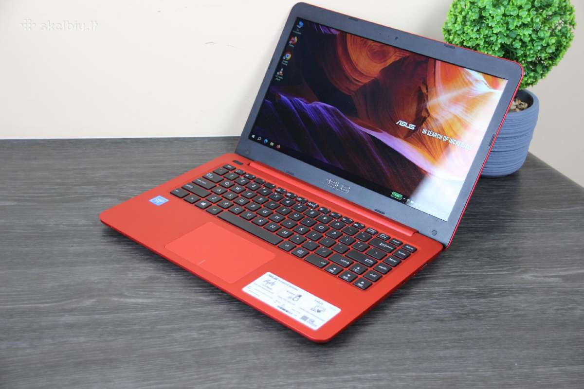 Raudonas Asus E402s 250 GB SSD geras akum. - nuotraukos Nr. 3