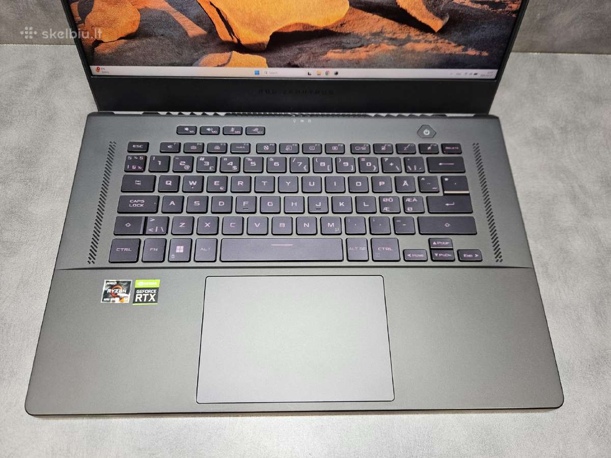 Asus Rog/ryzen 9 6900hs/16ram/1tb SSD/rtx 3080 8g - nuotraukos Nr. 2