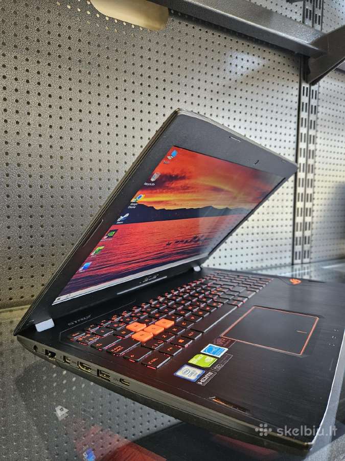Asus/15.6"fhd/i7-6/16ram/512ssd+500hdd/gtx1070 8gb - nuotraukos Nr. 5