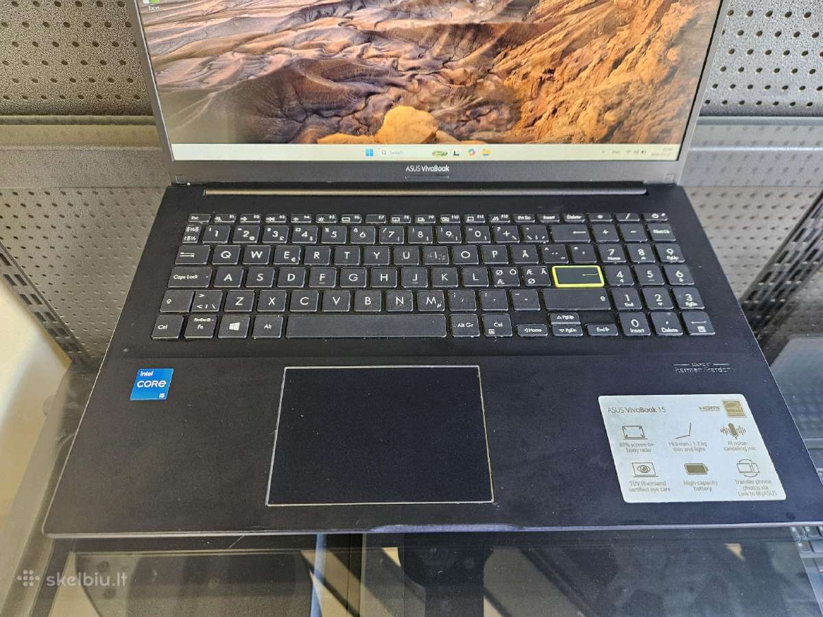 Asus Vivobook/ 15.6"fhd/ i5-1135g7/ 8ram/ 256 SSD - nuotraukos Nr. 2