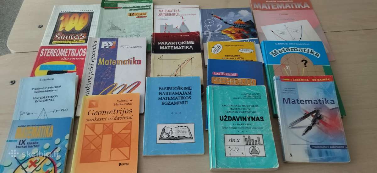 Matemtikos uždavinynai, gal reikia.