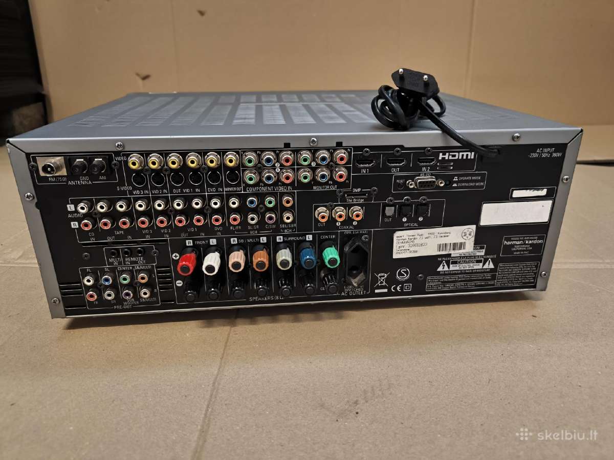 Sony Nad Harman kardon Stiprintuvai ir resiveriai - nuotraukos Nr. 8