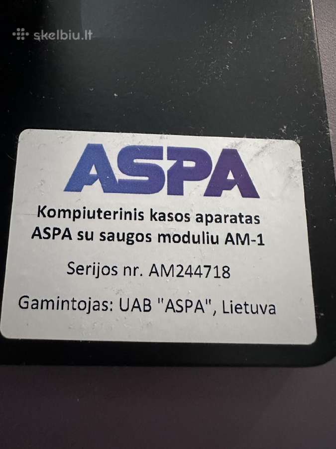 Parduodama pilna Asap kasos įranga su priedais - nuotraukos Nr. 7