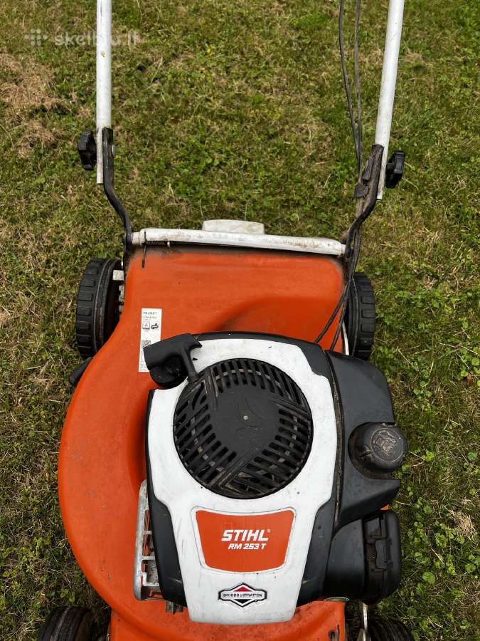 Vejapjovė Stihl. Nesavaeigė