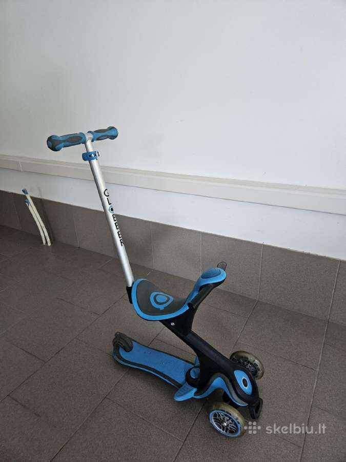 Triratis paspirtukas Globber Go-up Deluxe Lights - nuotraukos Nr. 2