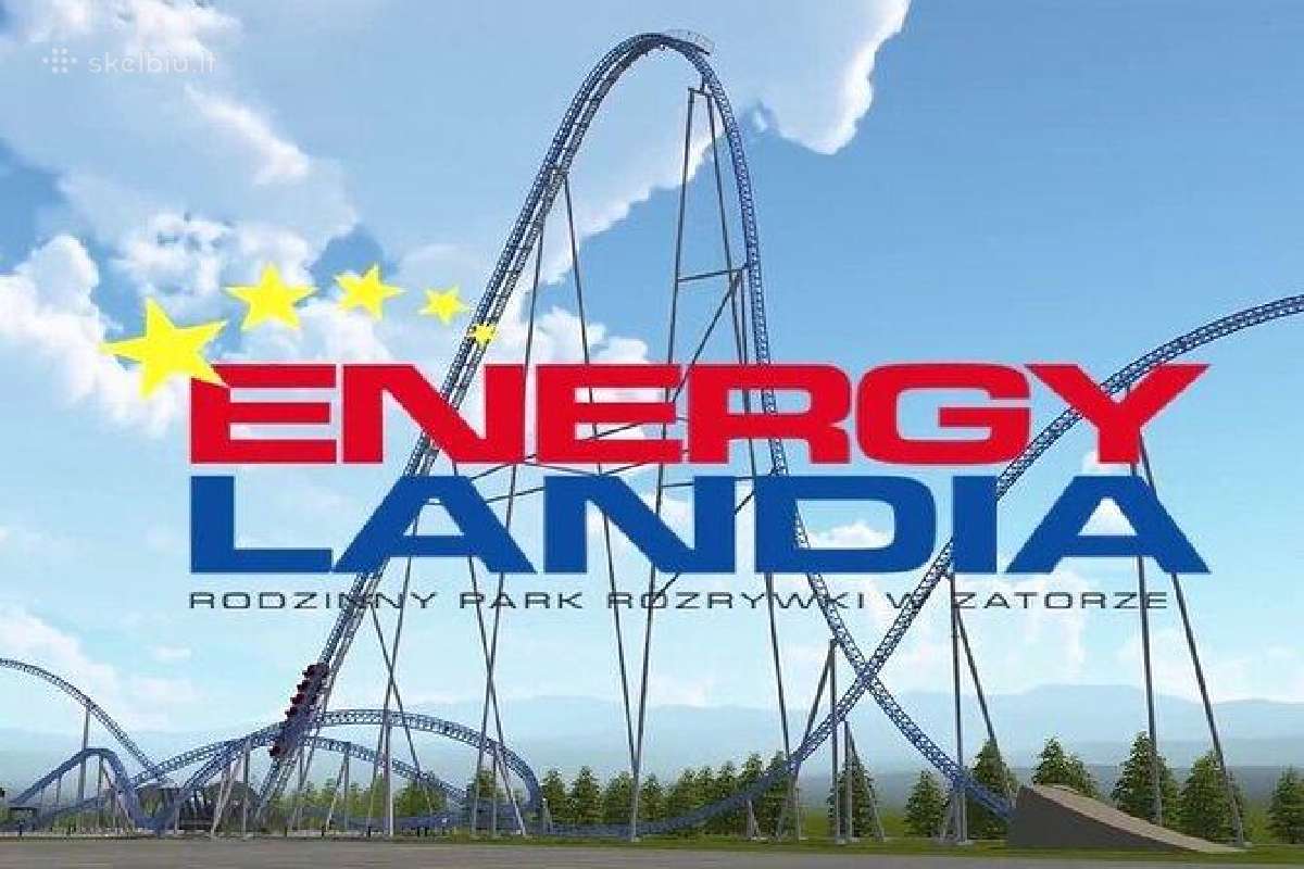 Pirksiu bilietus į Energylandia pigiau, reikia 8.