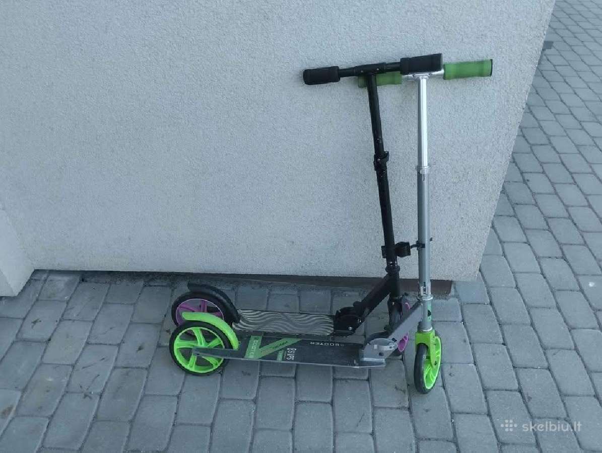 2 paspirtukai už 20 eurų