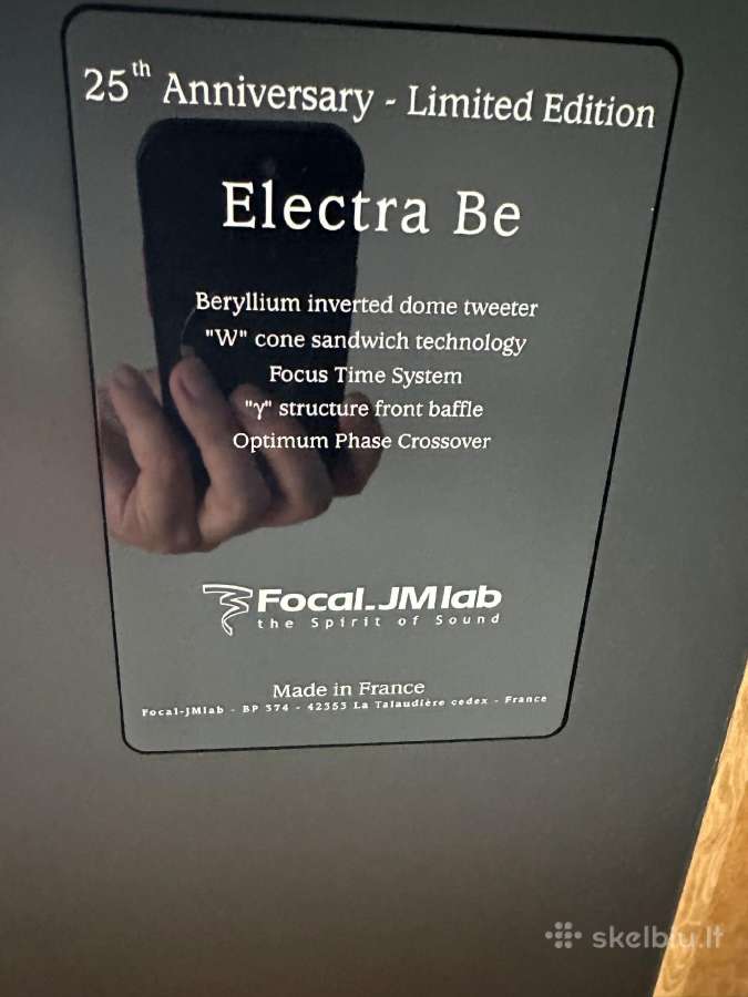 Focal Electra 927 Be (25th Anniversary Le) - nuotraukos Nr. 7
