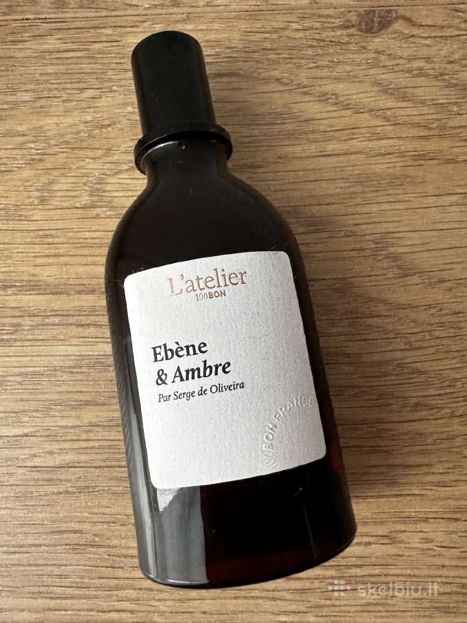 100bon L'atelier Ebene&ambre moteriški kvepalai