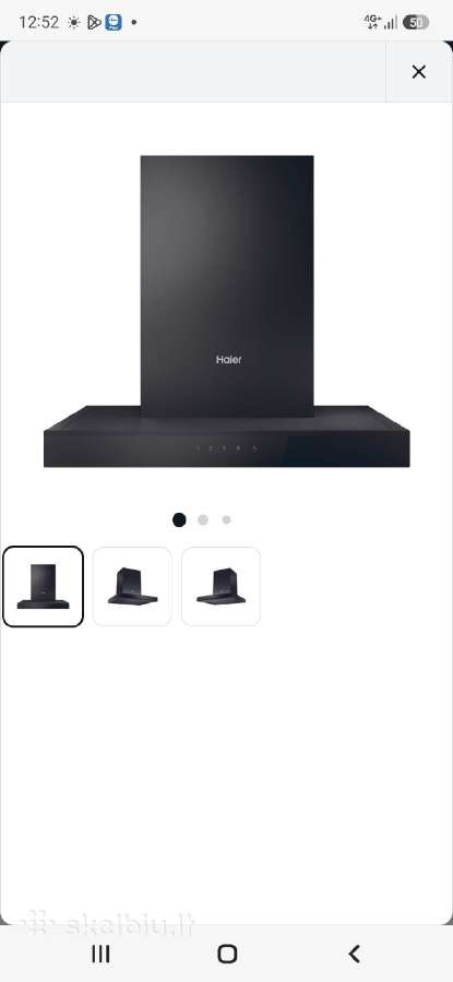 Visiškai naujas Gartraukis Haier Hats6cbs4bwifi - nuotraukos Nr. 4