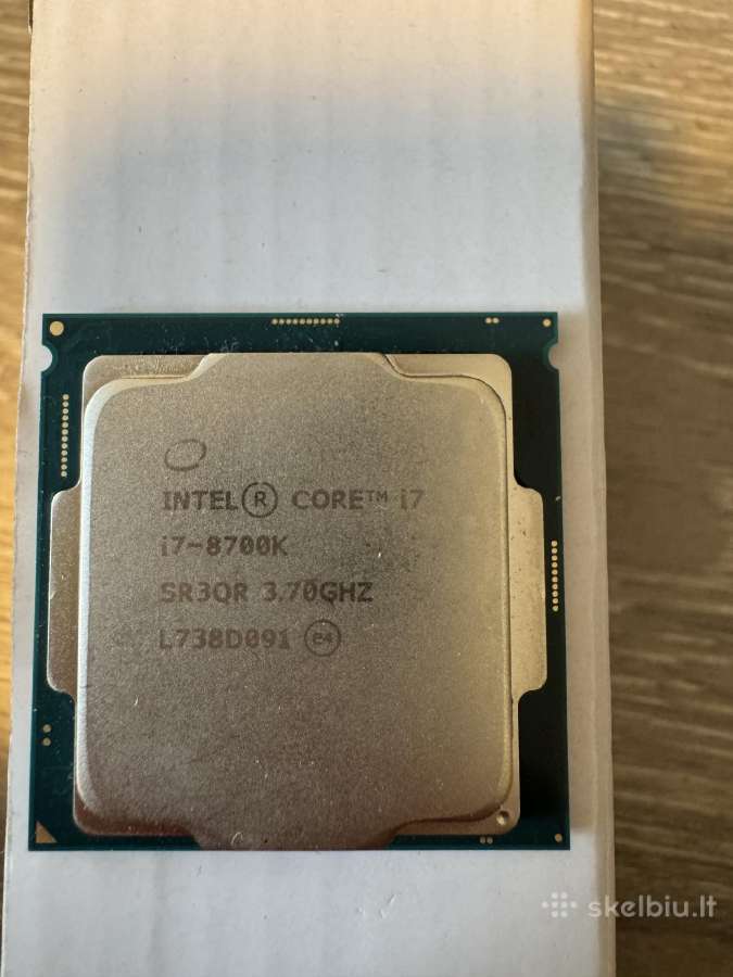 I7-8700k - intel procesorius