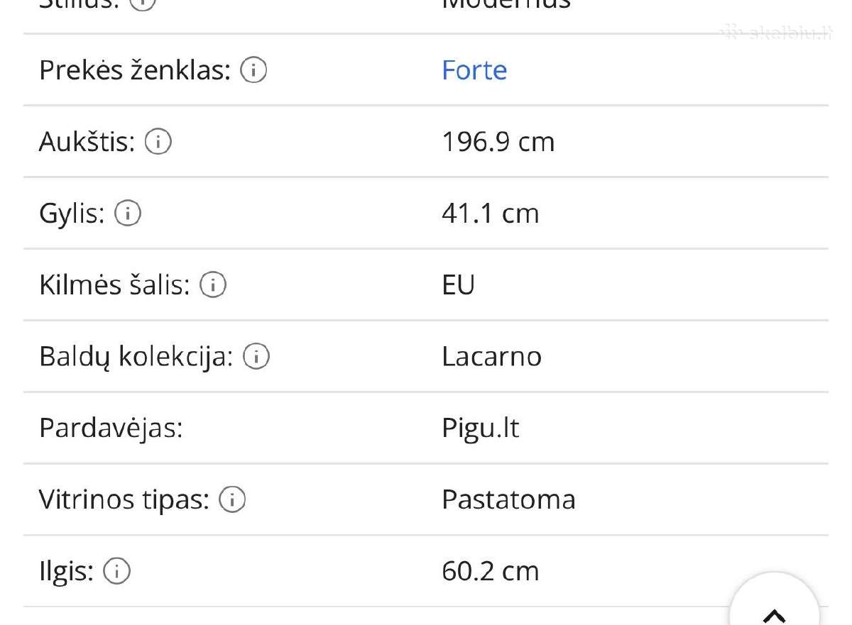 Beveik nauja sekcija - nuotraukos Nr. 3