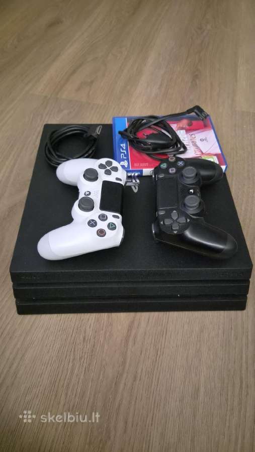 Ps4 Pro 1tb + pulteliai