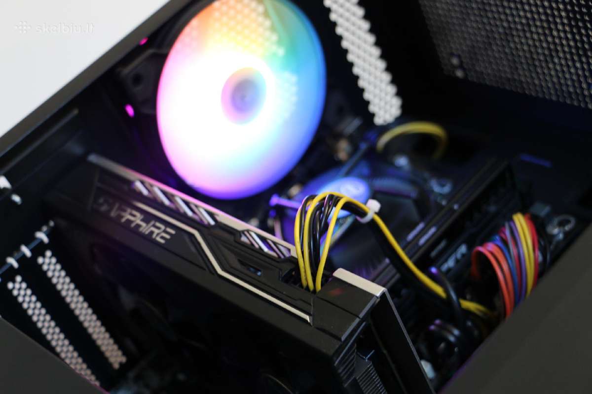 Stacionarus kompiuteris - i7 - Rx580 8gb - 16gb - nuotraukos Nr. 2