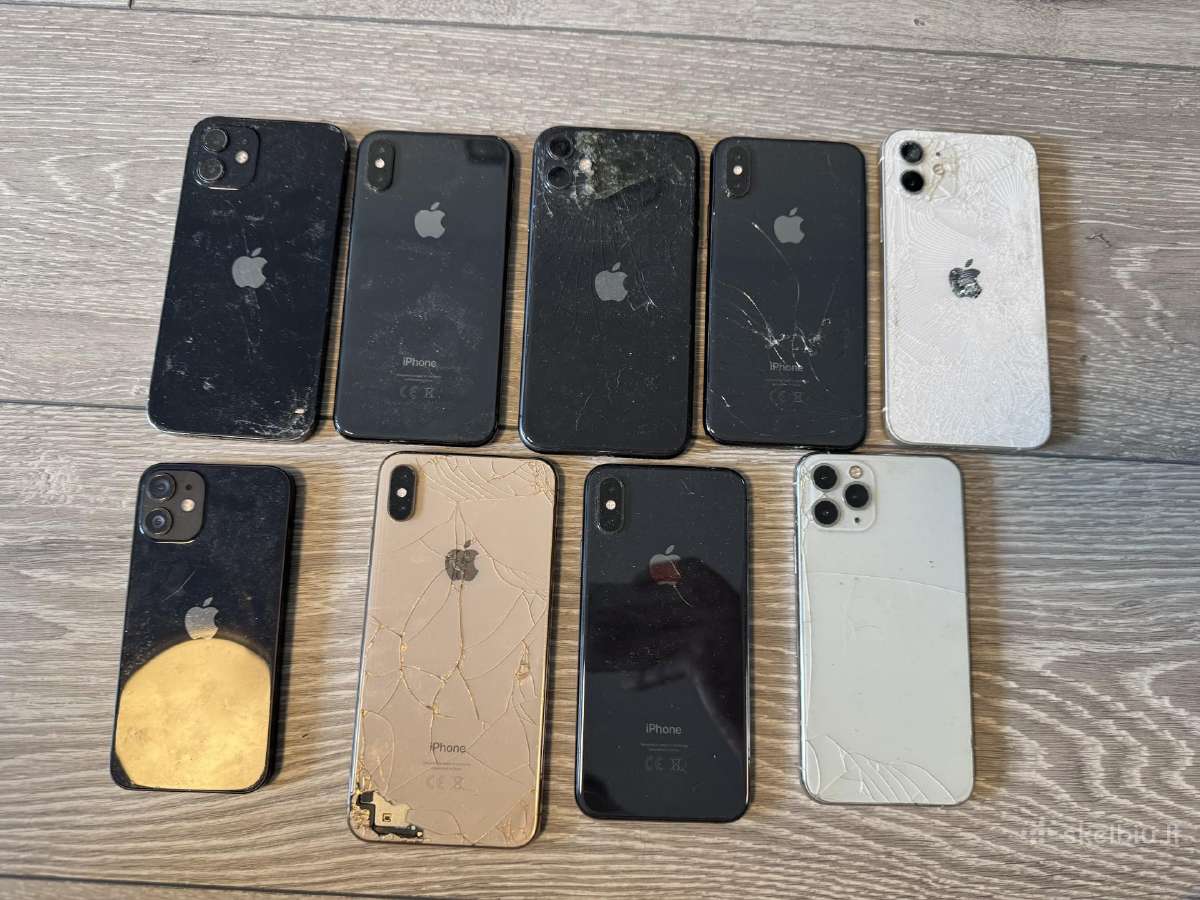 Dalimis - įvairūs iPhone modeliai