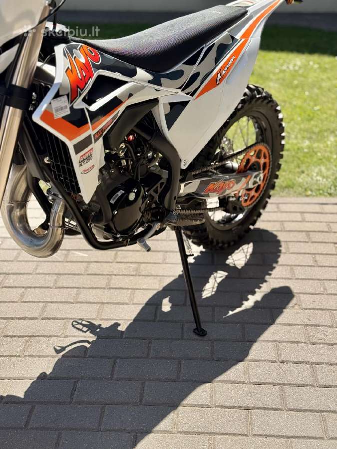 Kayo Kt250, 2taktų krosinis motociklas - nuotraukos Nr. 3
