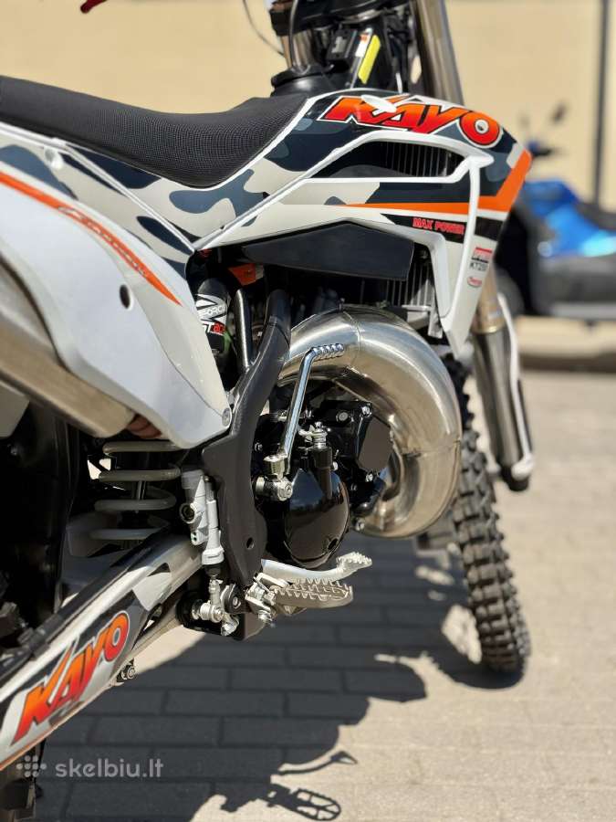 Kayo Kt250, 2taktų krosinis motociklas - nuotraukos Nr. 9