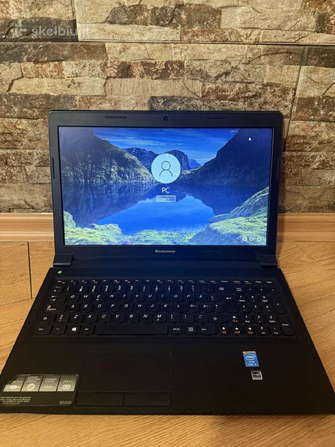 Lenovo B5400 kartu su pakrovėju