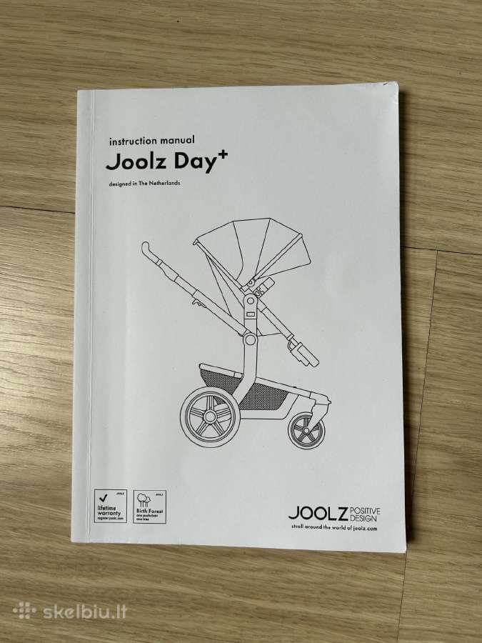 Joolz Day+ vežimėlis 2in1 (Vilnius) - nuotraukos Nr. 5