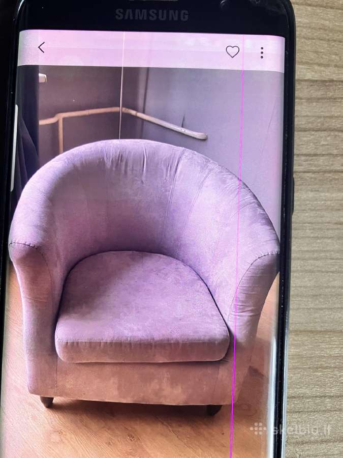 Skubiai pigiai parduodu fotelį